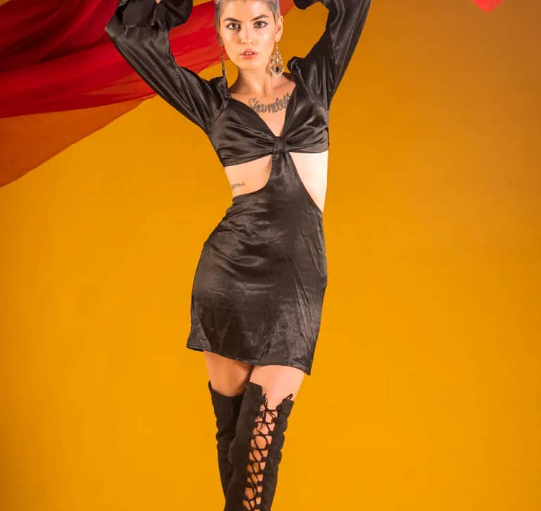 Model Rossana Morra (Sickrox), Photo by Morgan Capasso