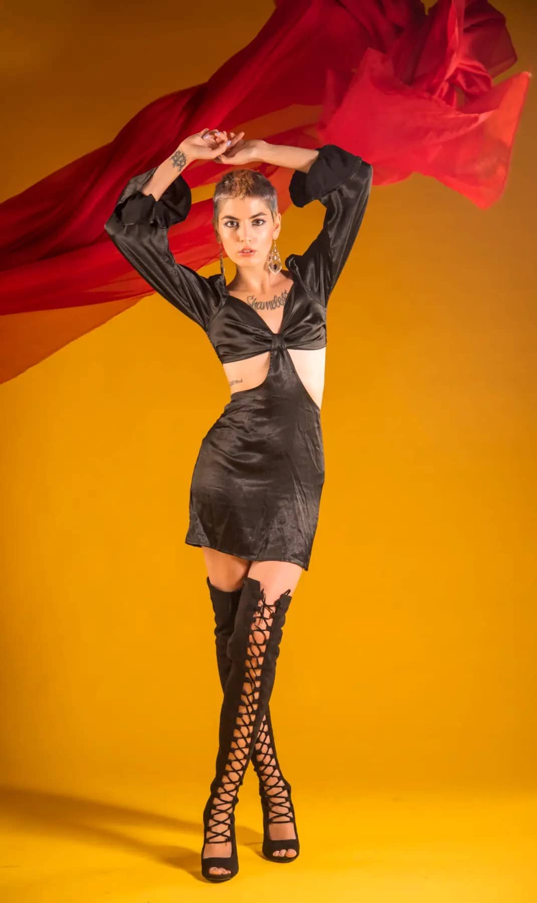Model Rossana Morra (Sickrox), Photo by Morgan Capasso